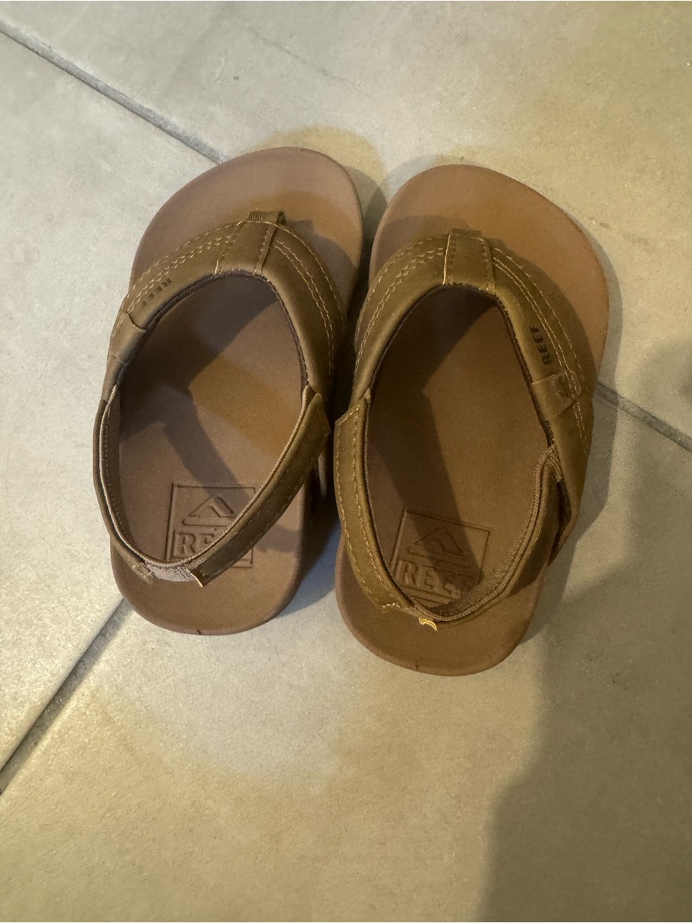 Kids Brown Flip Flop Sandals